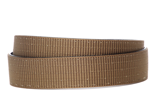 1.5" Desert Tan Nylon Strap - Anson Belt & Buckle