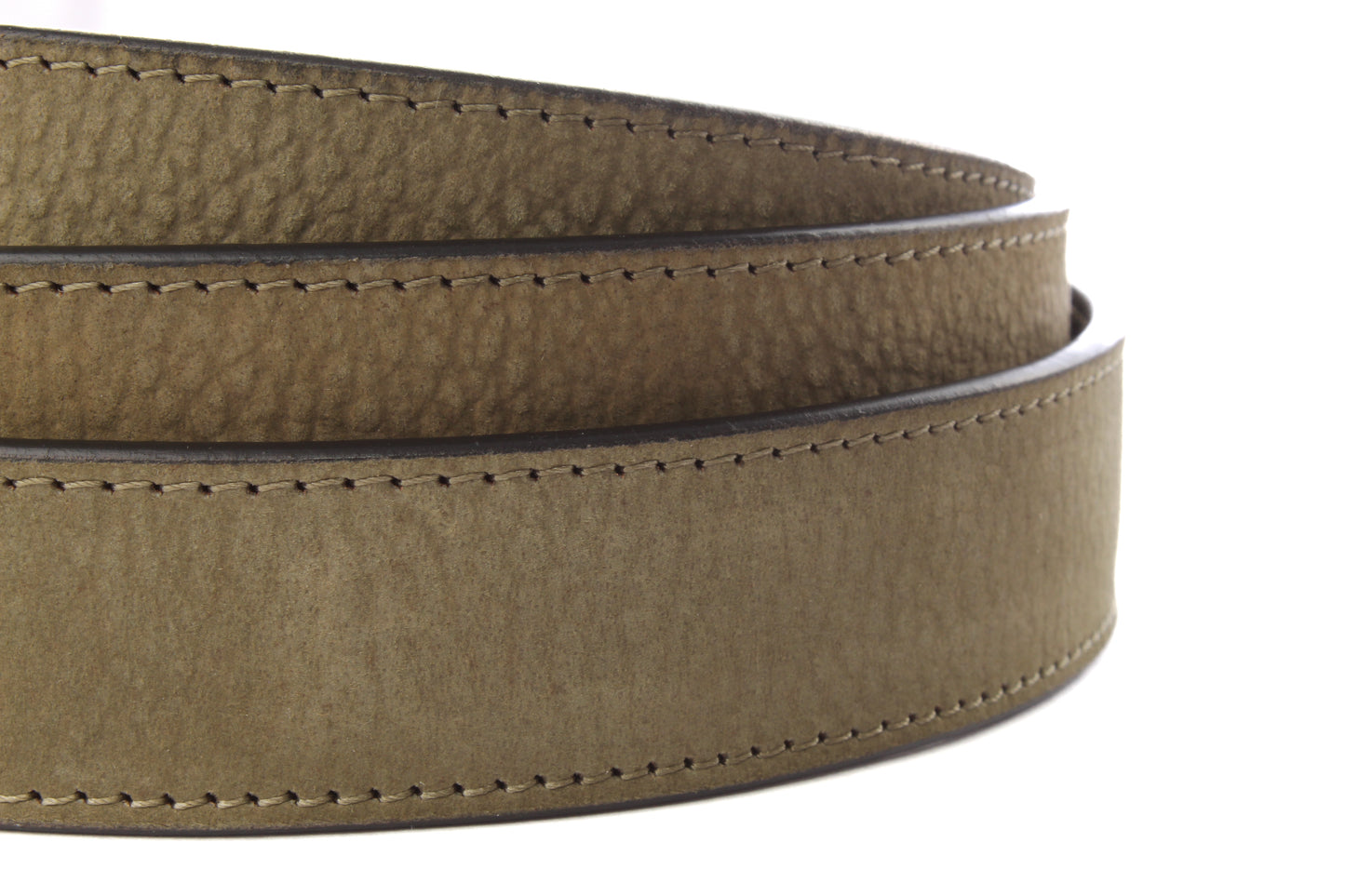 1.25" Basil 🌿 Buffalo Vegetable Tanned Leather Strap