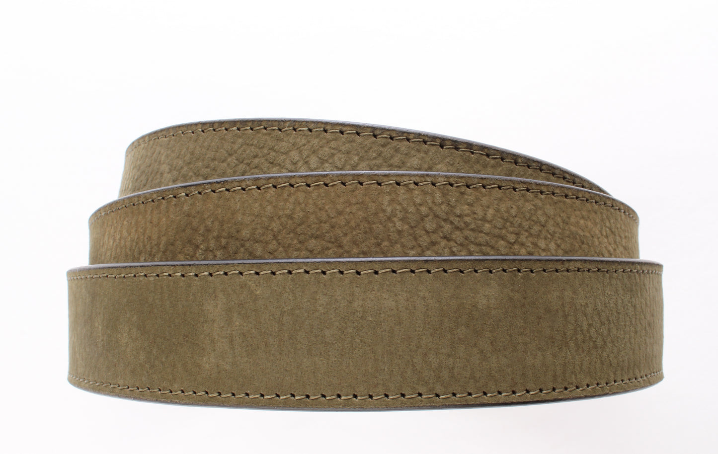 1.25" Basil 🌿 Buffalo Vegetable Tanned Leather Strap