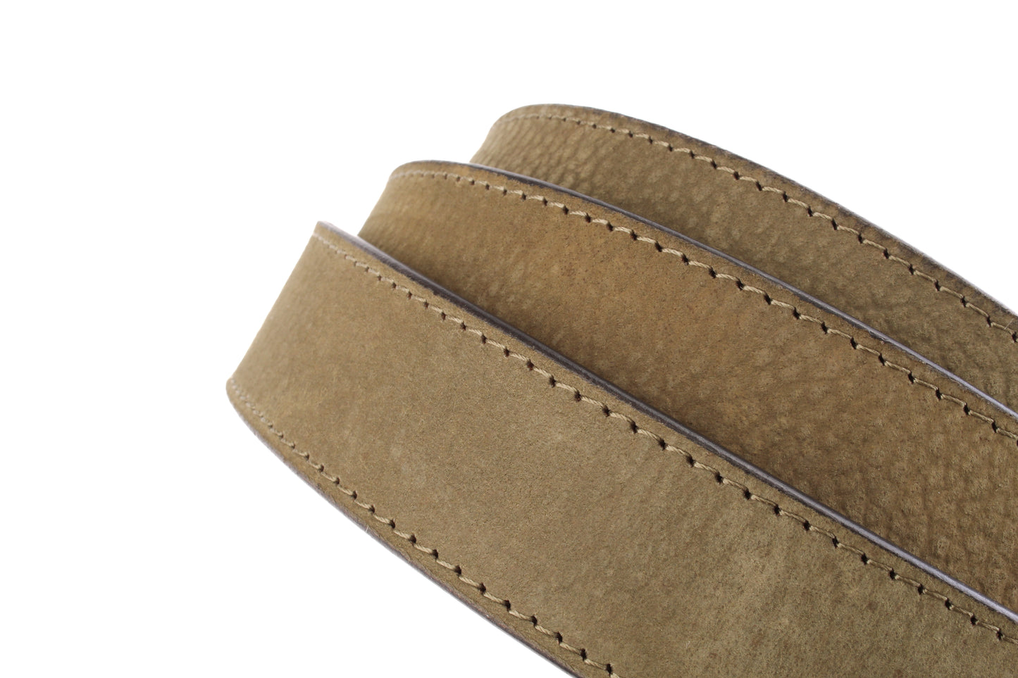 1.25" Basil 🌿 Buffalo Vegetable Tanned Leather Strap