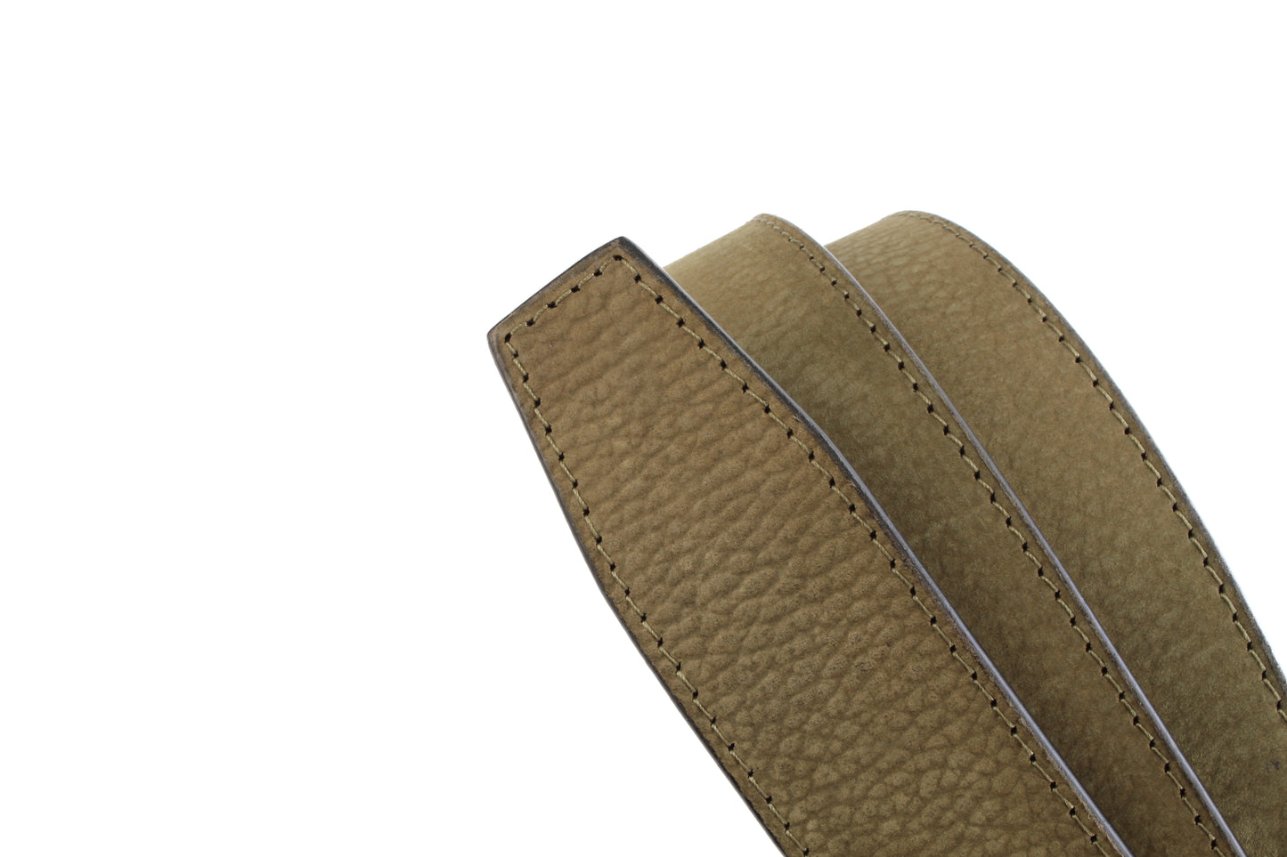 1.25" Basil 🌿 Buffalo Vegetable Tanned Leather Strap
