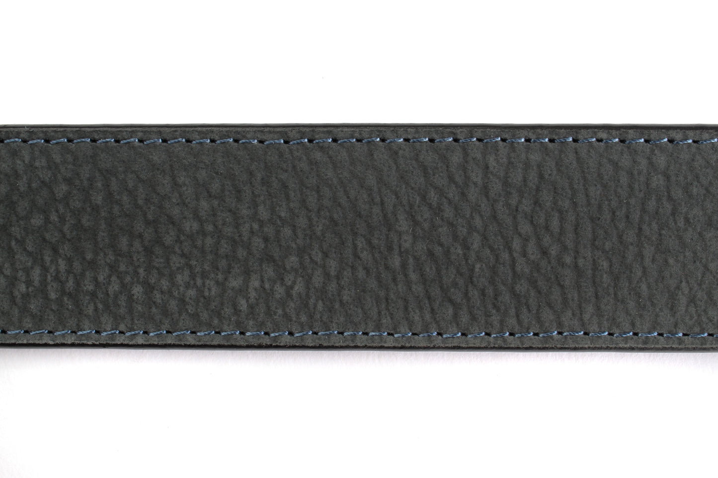 1.25" Seal Blue 🌊 Buffalo Leather Strap