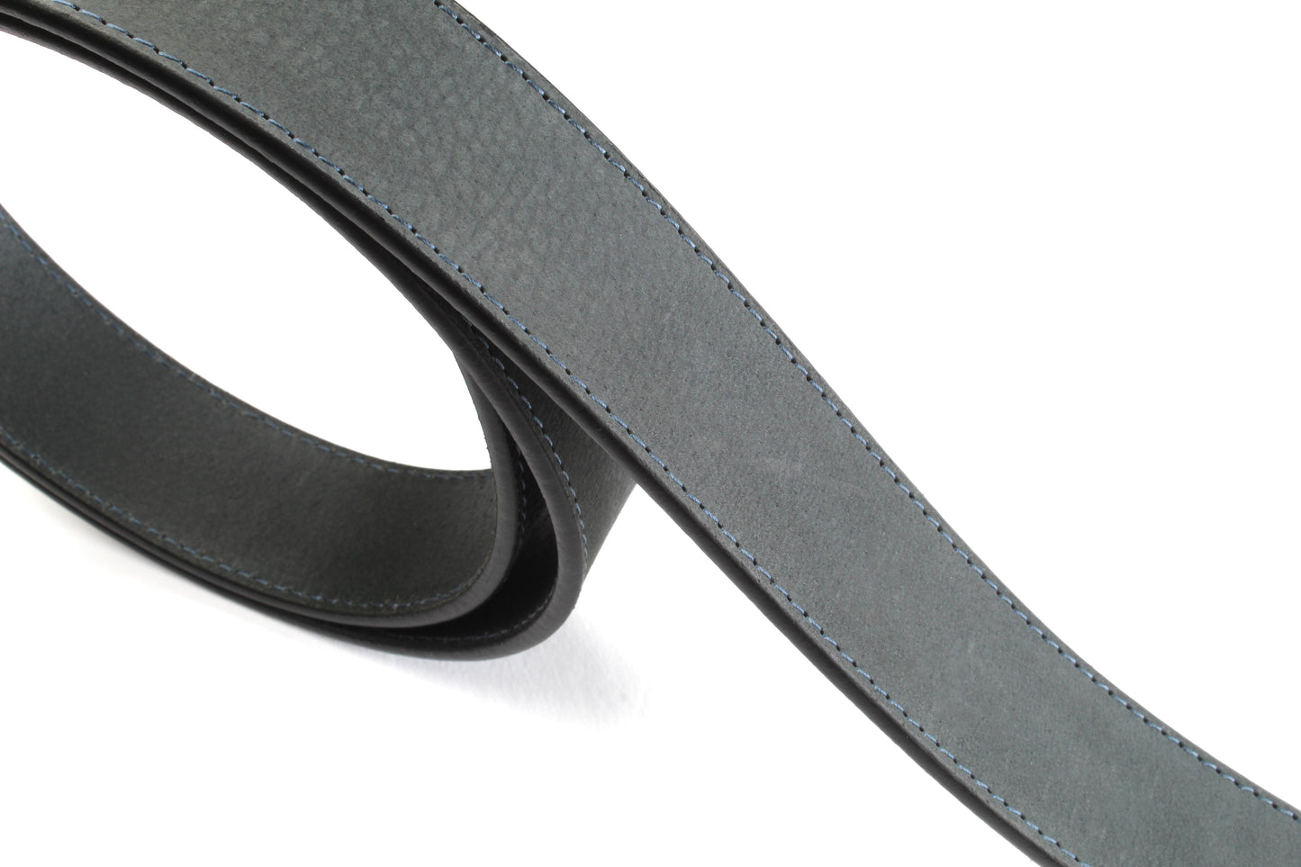 1.25" Seal Blue 🌊 Buffalo Leather Strap