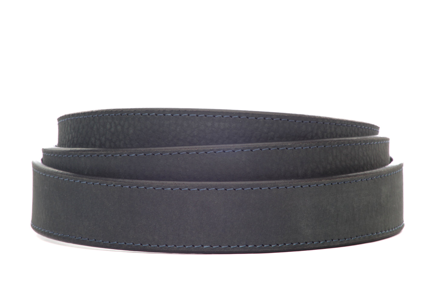 1.25" Seal Blue 🌊 Buffalo Leather Strap
