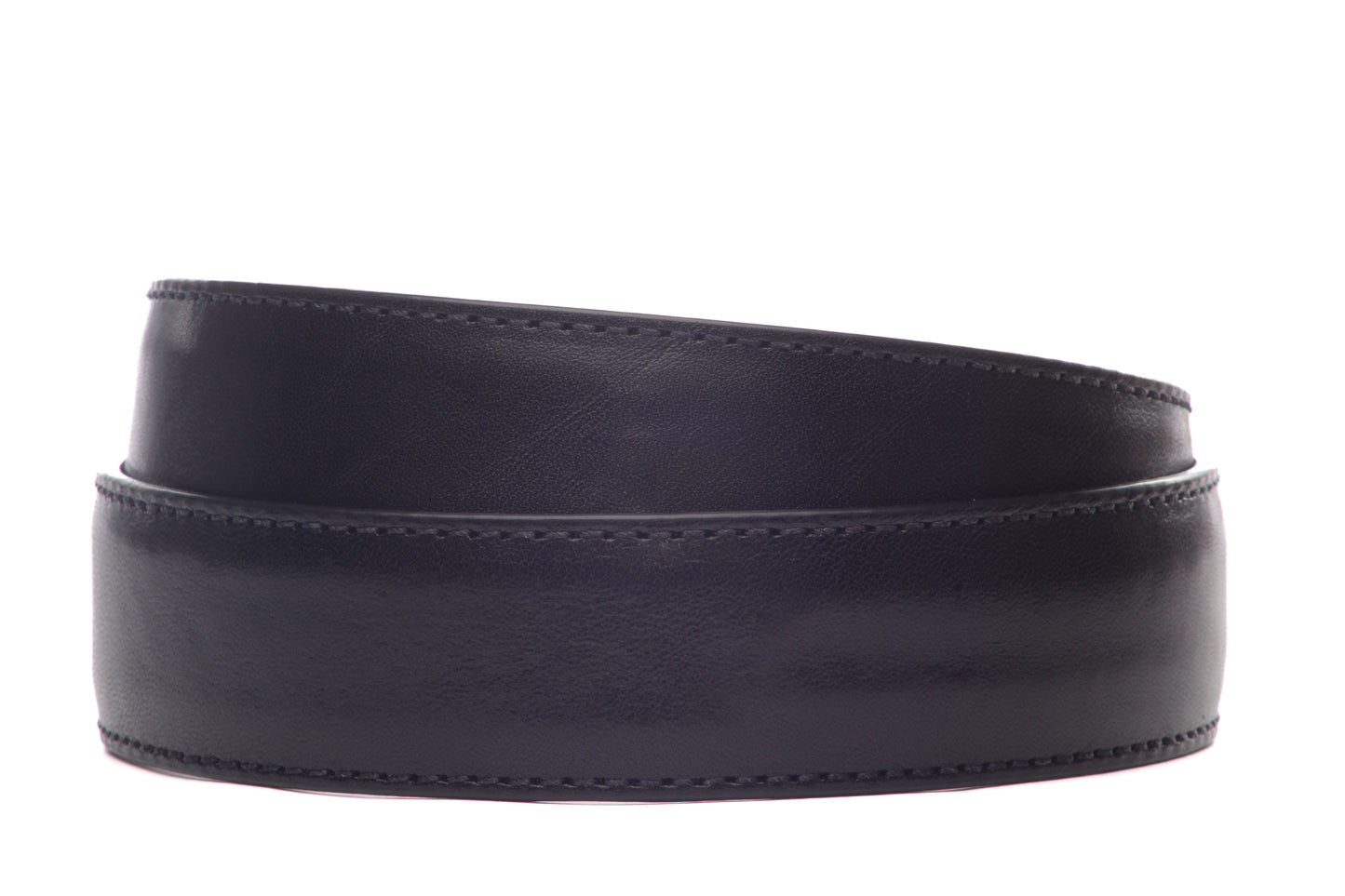 1.5" Black Italian Calfskin Strap