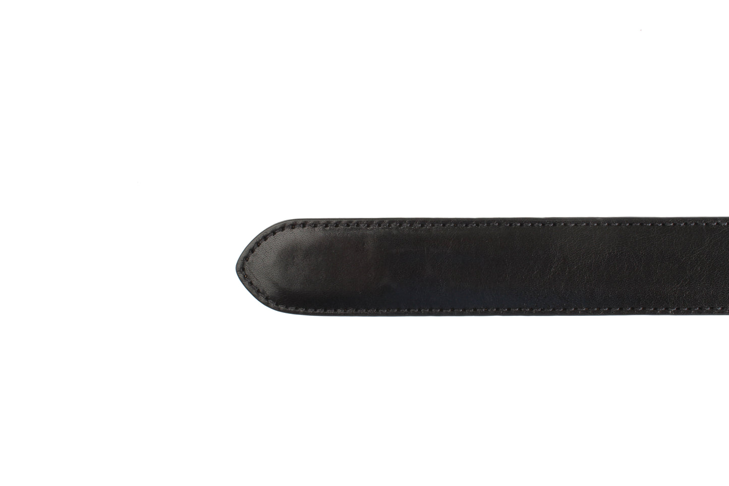 1.5" Black Italian Calfskin Strap