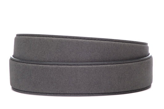 1.5" Graphite Micro-Suede Strap