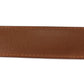 1.25" Cowboy Tan 🤠 Buffalo Leather Strap