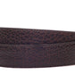 1.5" Brown American Bison Leather Strap