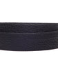 1.5" Black American Bison Leather Strap