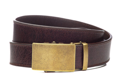 Heritage Buffalo Vegetable Tanned Leather Complete Belt - Anson Belt & Buckle
