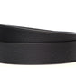 “Casual Leather” Anson Belt set, casual look, 1.5 inches wide, black buffalo vegetable tanned leather strap