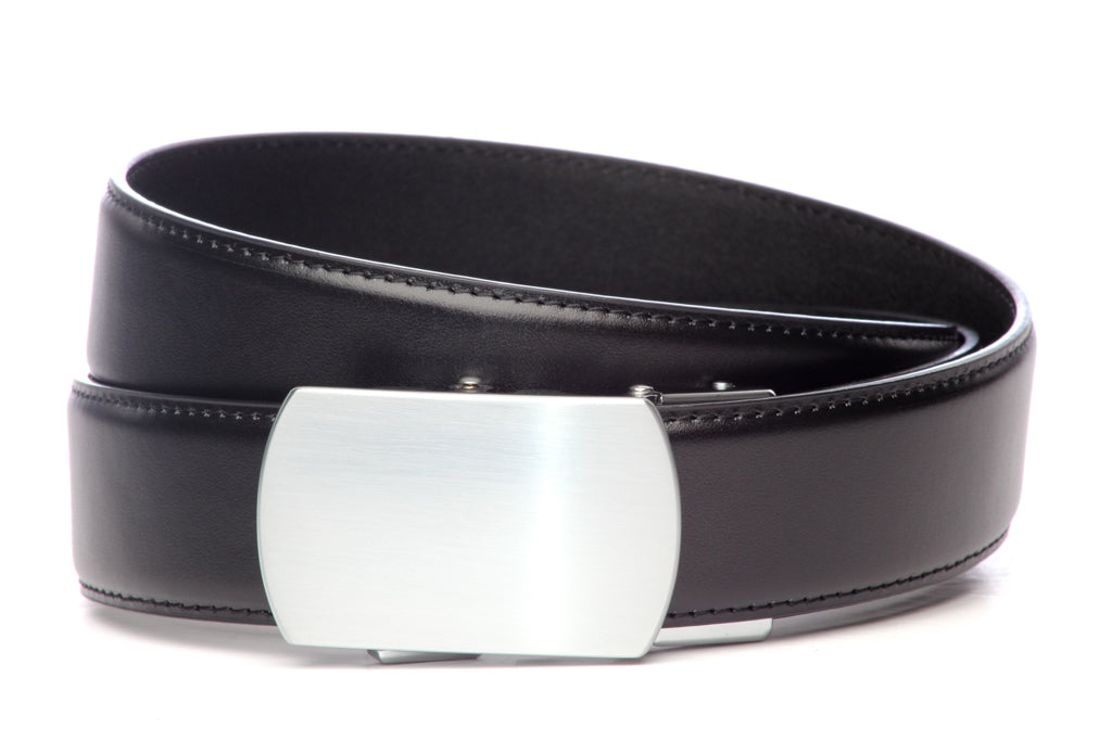 1.5" Black Leather w/buckle 1.5" Black Leather w/buckle