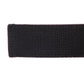 Men's canvas belt strap in black with a 1.25-inch width, casual look, tip of the strap