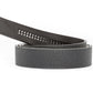 Men's canvas belt strap in graphite, 1.5 inches wide, casual look, microfiber back