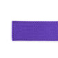 Men's canvas belt strap in purple, 1.5 inches wide, casual look, tip of the strap