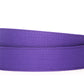 Men's canvas belt strap in purple, 1.5 inches wide, casual look