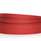 Men's canvas belt strap in salmon with a 1.25-inch width, casual look