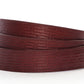Men's leather belt strap in signature picante vegetable tanned with a 1.25-inch width, casual look