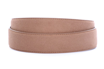 Beige Micro-Suede Strap