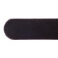 Men's micro-suede belt strap in black with a 1.25-inch width, formal look, tip of the strap