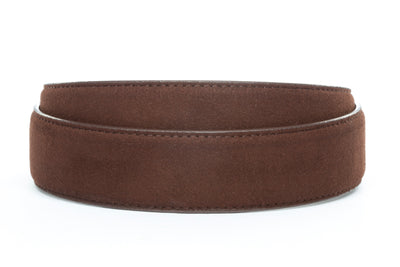 Chocolate Micro-Suede Strap