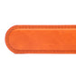 Men's vegan microfiber belt strap in saddle tan with a 1.25-inch width, formal look, tip of the strap