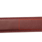 **FACTORY SECOND** 1.25" Cordovan Leather Strap - Anson Belt & Buckle