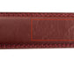 **FACTORY SECOND** 1.25" Cordovan Leather Strap - Anson Belt & Buckle
