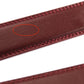 **FACTORY SECOND** 1.25" Cordovan Leather Strap - Anson Belt & Buckle