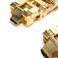 **FACTORY SECOND** 1.25" Traditional Buckle in Gold (shiny) - Anson Belt & Buckle