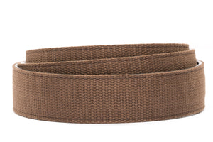 1.5" Brown Canvas Strap - Anson Belt & Buckle
