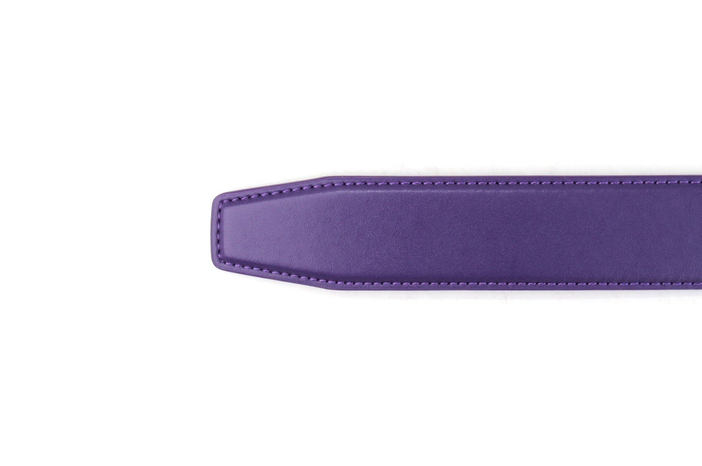 Purple Microfiber Strap with tapered squared tip.