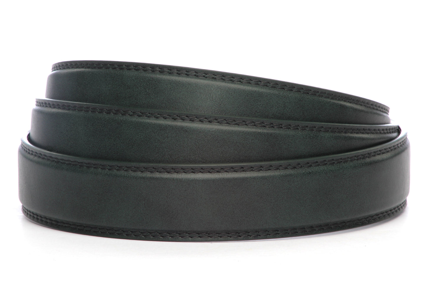 1.25" Forest Green Micro-Patina Strap - Anson Belt & Buckle