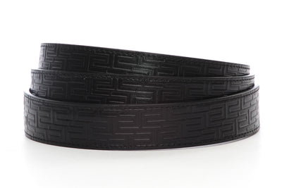 Black Vegetable Tanned Leather - Signature Strap