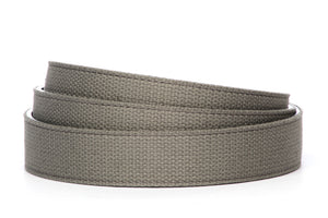 1.25" Grey Canvas Strap - Anson Belt & Buckle